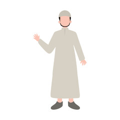 Illustration Man Muslim