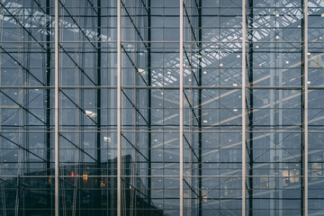 Fototapeta na wymiar Modern Building Glass Facade