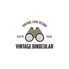binoculars icon vector logo design. binoculars template quality logo symbol inspiration