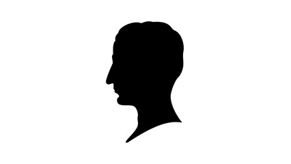 Julius Caesar silhouette