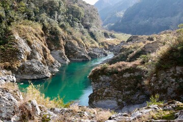 大歩危峡　徳島県