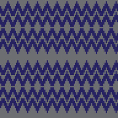 Argyle Fair Isle Seamless Pattern Design