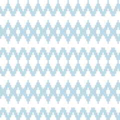 Argyle Fair Isle Seamless Pattern Design