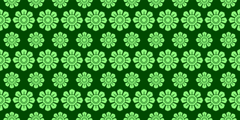 Thai art and asian style luxury background pattern decoration for printing, flyers, poster, web, banner, brochure and card concept vector illustration