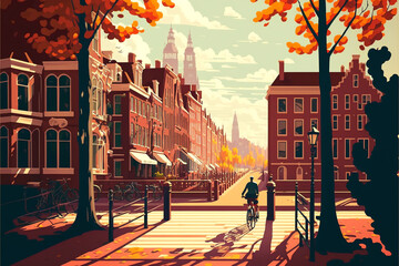 An Illustrative Tour of the Capital of Holland