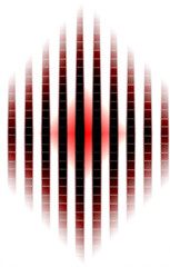 abstract diamond grid lined pattern in brown and red on white vertical background