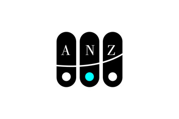 ANZ LETTER and ALPHABET LOGO DESIGN