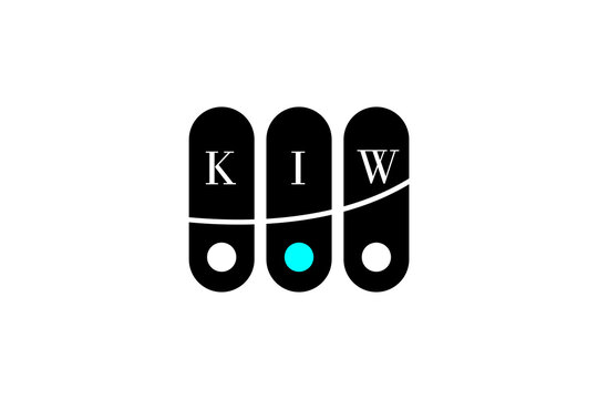 KIW LETTER and ALPHABET LOGO DESIGN