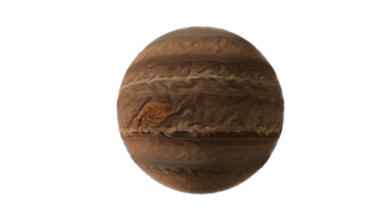 a planet of gas. an alien planet isolated. a fantasy planet composed of gas