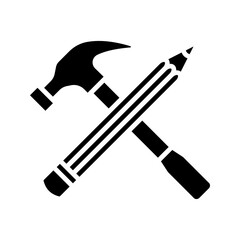 Drawing icon. sign for mobile concept and web design. vector illustration