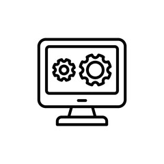 SEO Performance icon in vector. Logotype