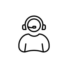 Support icon in vector. Logotype