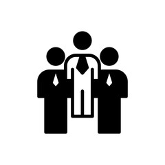 Business Group icon in vector. Logotype