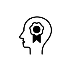 Ability icon in vector. Logotype