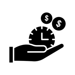 Loan icon. sign for mobile concept and web design. vector illustration