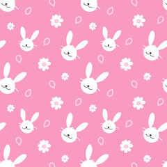Set of Easter Flat Pattern Vector 

