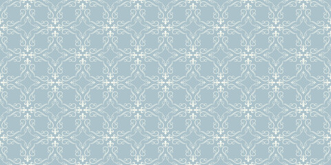 Pattern with flowers. Seamless pattern for background wallpaper design. Vector illustration.