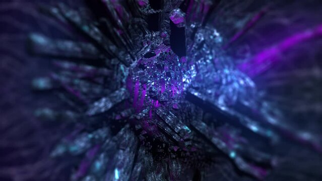 Abstract Surreal Artificial Energy Core Loop
