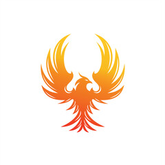 Charming Illustration phoenix, bird illustrations for icons or logos