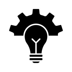 Inspiration icon. sign for mobile concept and web design. vector illustration