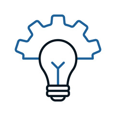 Inspiration icon. sign for mobile concept and web design. vector illustration