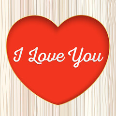 Valentine's day sale background with heart. Vector illustration. Wallpaper, flyers, posters, brochures, banners. Vector symbols of love for Happy Women's, Mother's, Valentine's Day, birthday