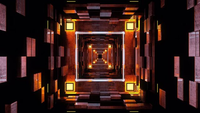 infnite squre tunnel