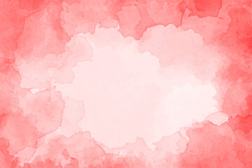 Pink watercolor abstract background