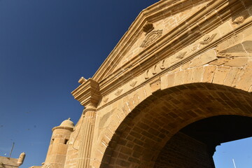 Fototapeta premium Essaouira,Morocco,Africa, 18th century city gate to the Medina.