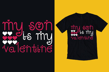 Happy Valentine's Day T-Shirt Design 