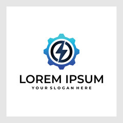 Energy logo. Power logo. Spiral logo. Technology logo