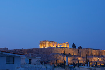 Fototapeta premium The Parthenon and the Acropolis, Athens, Greece