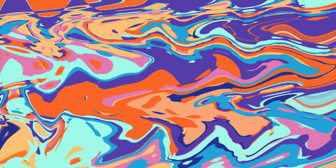 Psychedelia art backgound trend Design