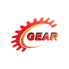 Gear Logo Template vector icon illustration design