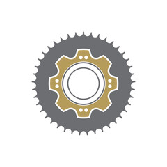 Gear Logo Template vector icon illustration design