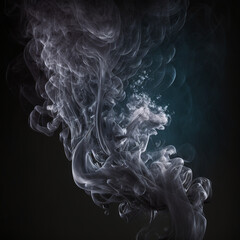 Photorealistic smoke photoshop effect. png texture, design asset, high quality, 4 k