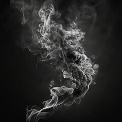 Photorealistic smoke photoshop effect. png texture, design asset, high quality, 4 k