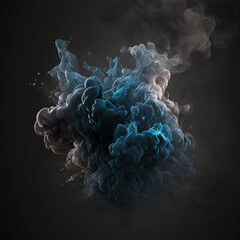 Photorealistic smoke photoshop effect. png texture, design asset, high quality, 4 k