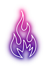 Collection of Flame neon