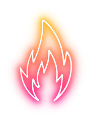 Collection of Flame neon