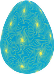 abstract pattern Easter egg