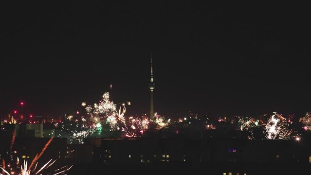 New Years Eve Neujahr Sylvester Berlin Fehrnsehturm 2