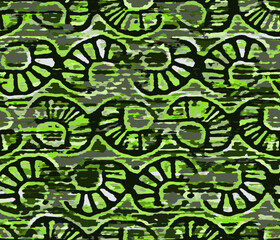 Full Seamless Clothes Pattern Fabric Print. Texture Design for Women Dress Shawl Scarf and Linens. Endless Vector Design Background.