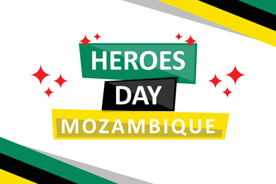 Heroes Day Mozambique background.