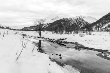 landscape in the mountains