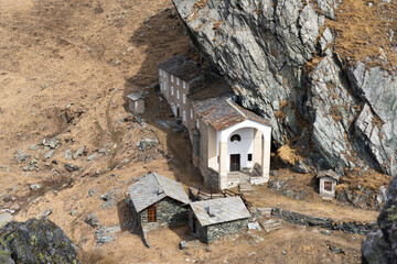 Sanctuary of San Besso in Val Soana, Italy, Gran Paradiso National Park