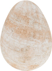 rusty textured Easter egg