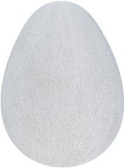 3D white Easter egg
