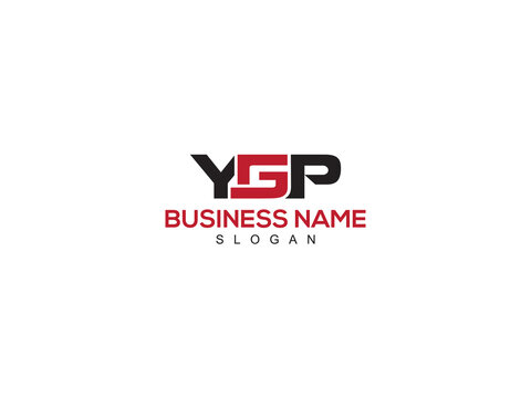 Stylish YGP Letter Logo, Colorful yg Logo Icon For Company