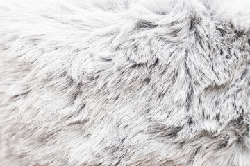 Soft background. Fluffy fabric texture. Fur pattern. Cotton fiber blanket. Smooth hotel towel. Plush children toy closeup. Furry fashion material.